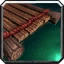 Anglers Fishing Raft Icon