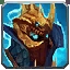 Flamecaster's Burning Crown Icon