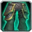 Petrified Wickerplate Greaves Icon