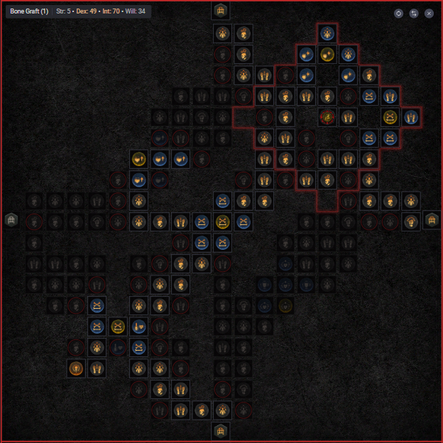 Paragon Bone Graft Board Necromancer Diablo 4