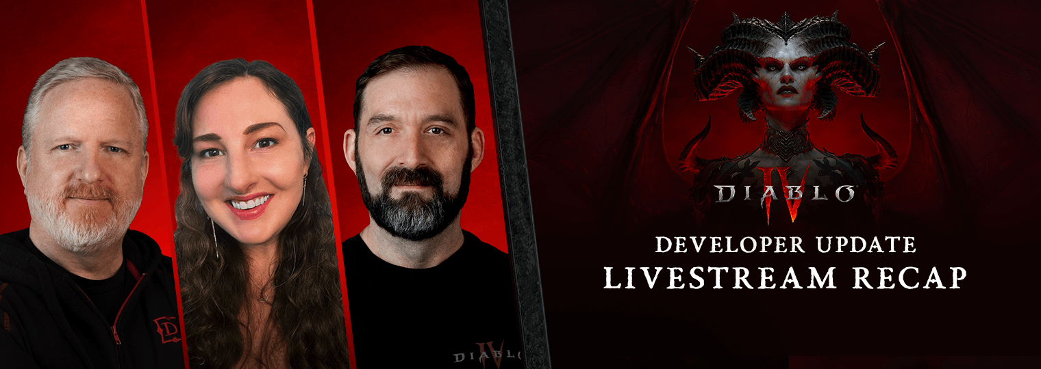 Diablo 4 Developer Livestream on Post-Launch Updates