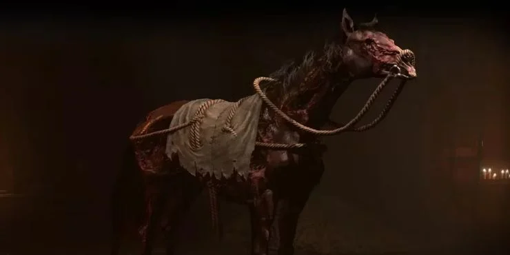 Decaying Horse Mount D4