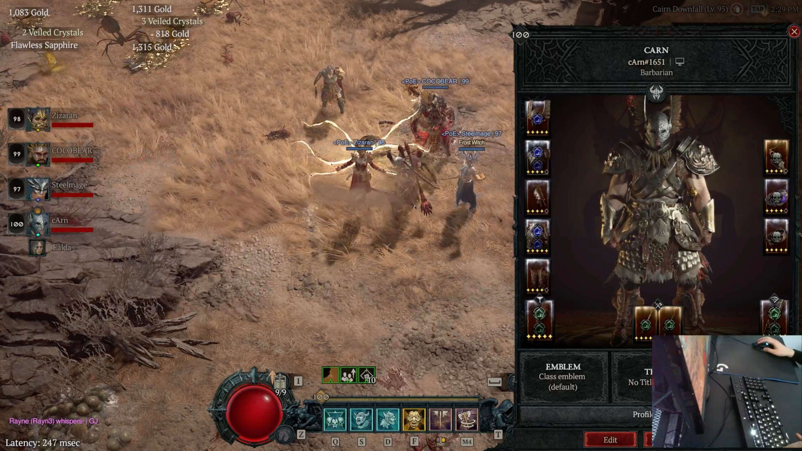 The Diablo 4 hardcore race to 100 now has real stakes