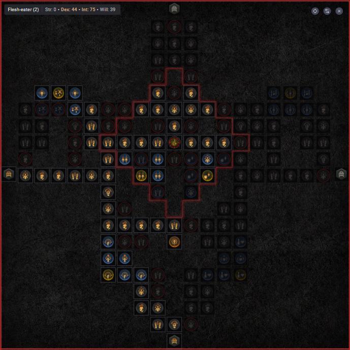 Paragon Flesh-eater Board Necromancer Diablo 4