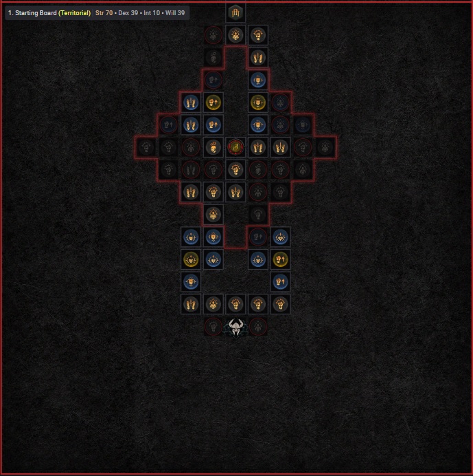 Barbarian D4 Paragon Board