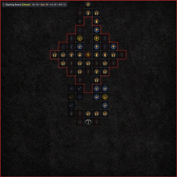 Twisting Blades Rogue Endgame Build Guide For Diablo 4 Season 2 Icy   Twisting Blades Rogue Paragon Board 1 