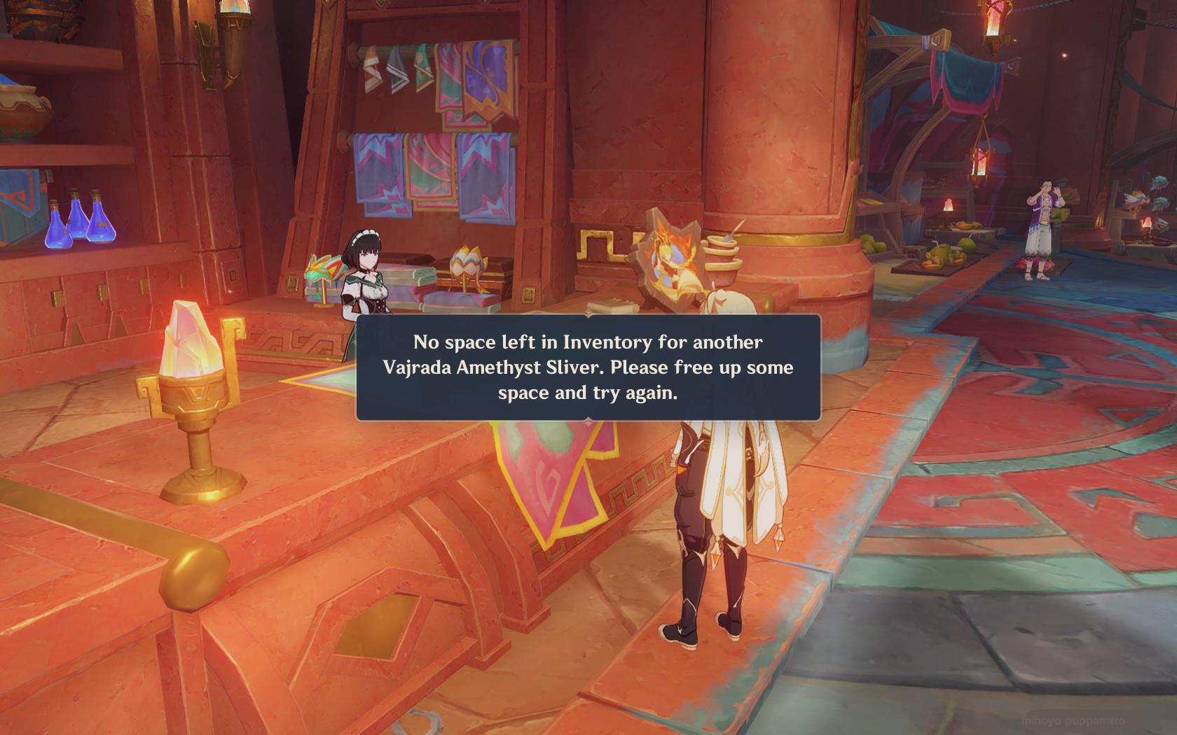 Vajrada Amethys Sliver hitting 2000 item cap suprisingly