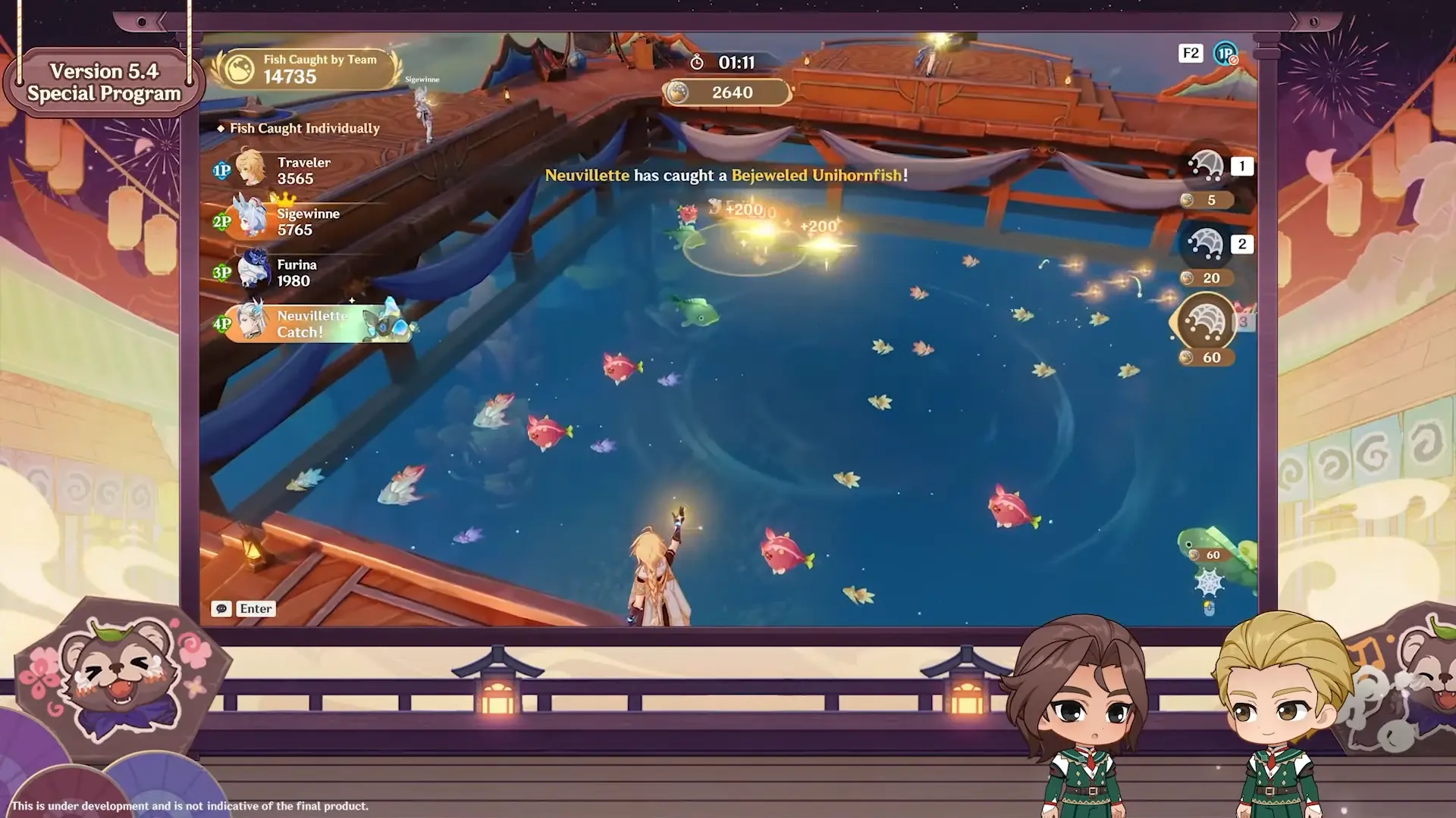 Genshin Impact 5.4 Livestream Fishing