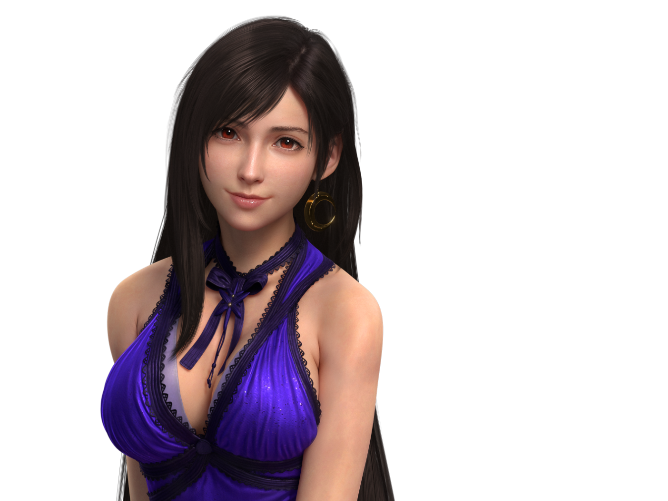 Final Fantasy VII Tifa 3D Render by Artist Sreliata