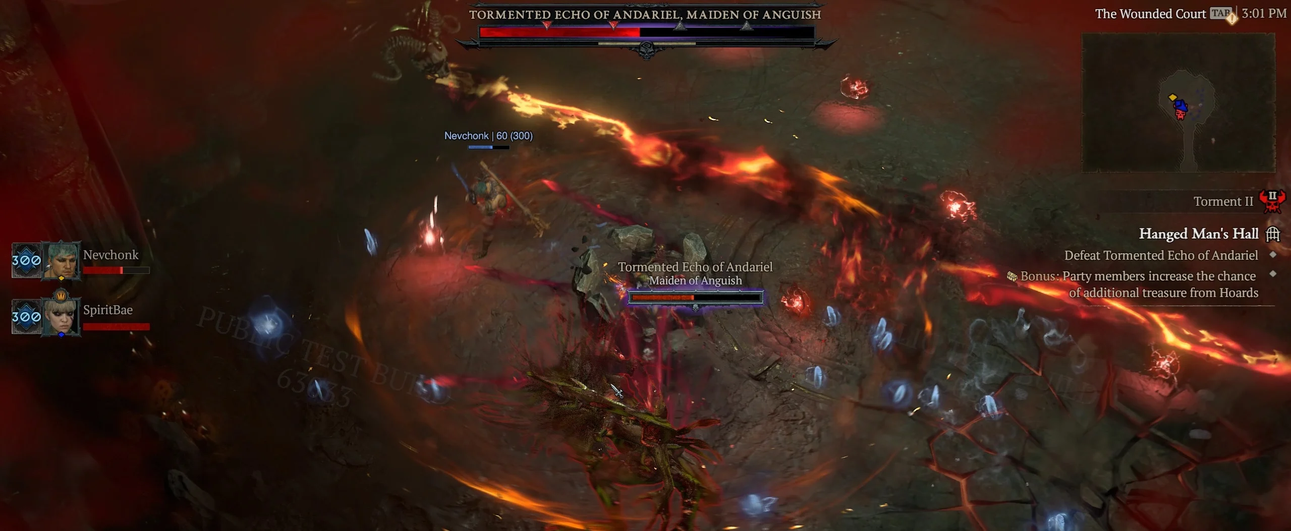 Diablo 4 Andariel Lair Boss Fire Beam