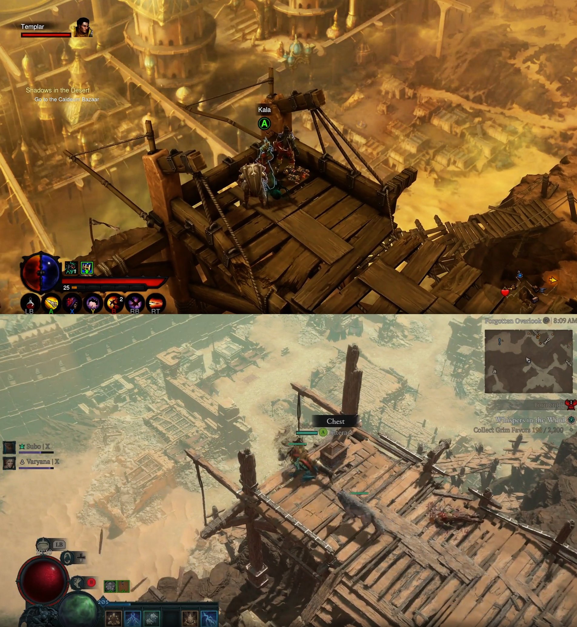 Diablo 3 Caldeum vs Diablo 4 Caldeum