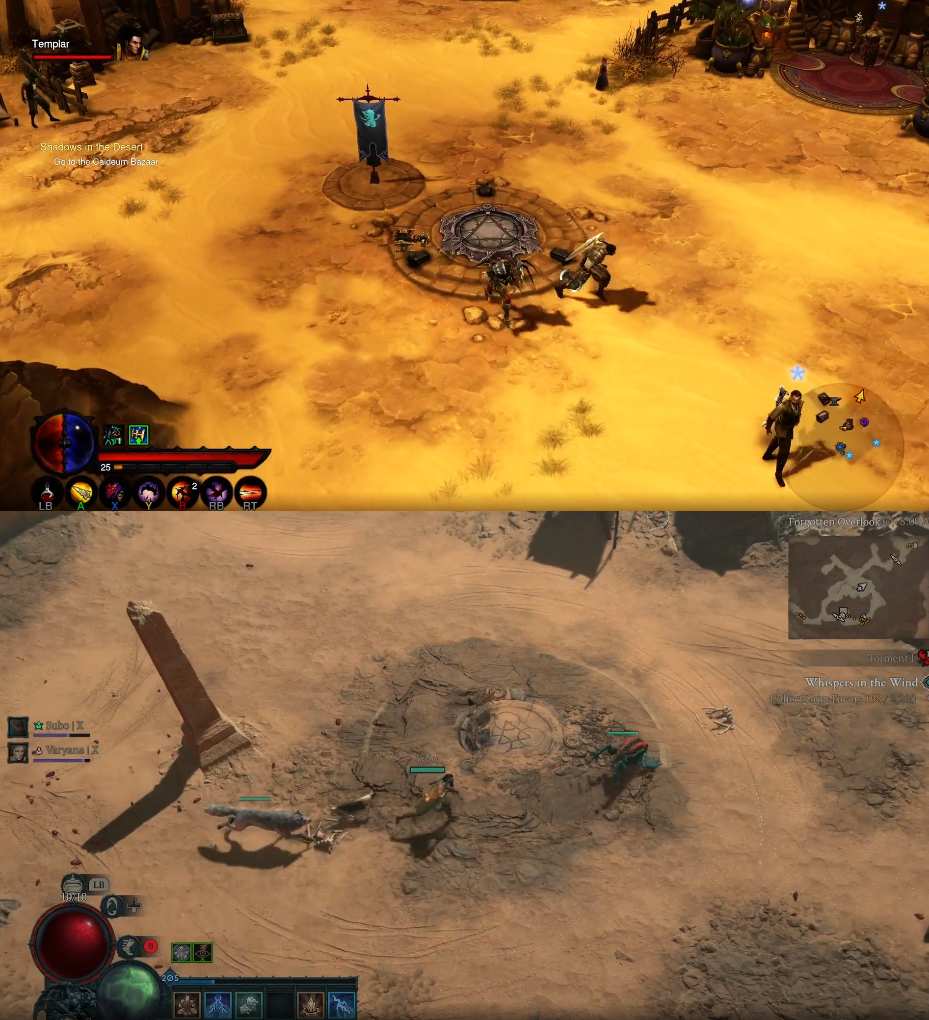 Diablo 3 vs Diablo 4 Caldeum