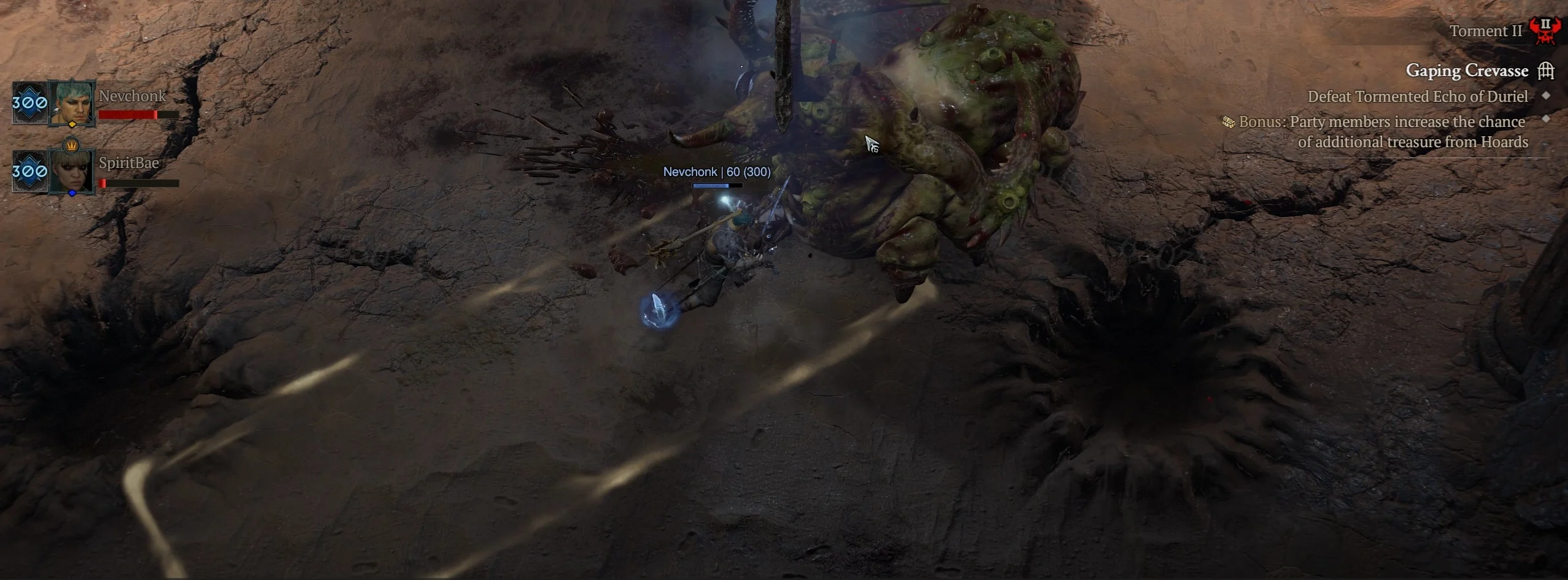Diablo 4 Duriel Lair Boss Charge
