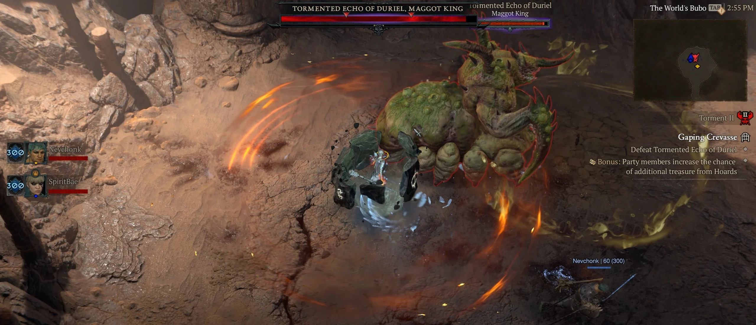 Diablo 4 Duriel Lair Boss Poison Pool