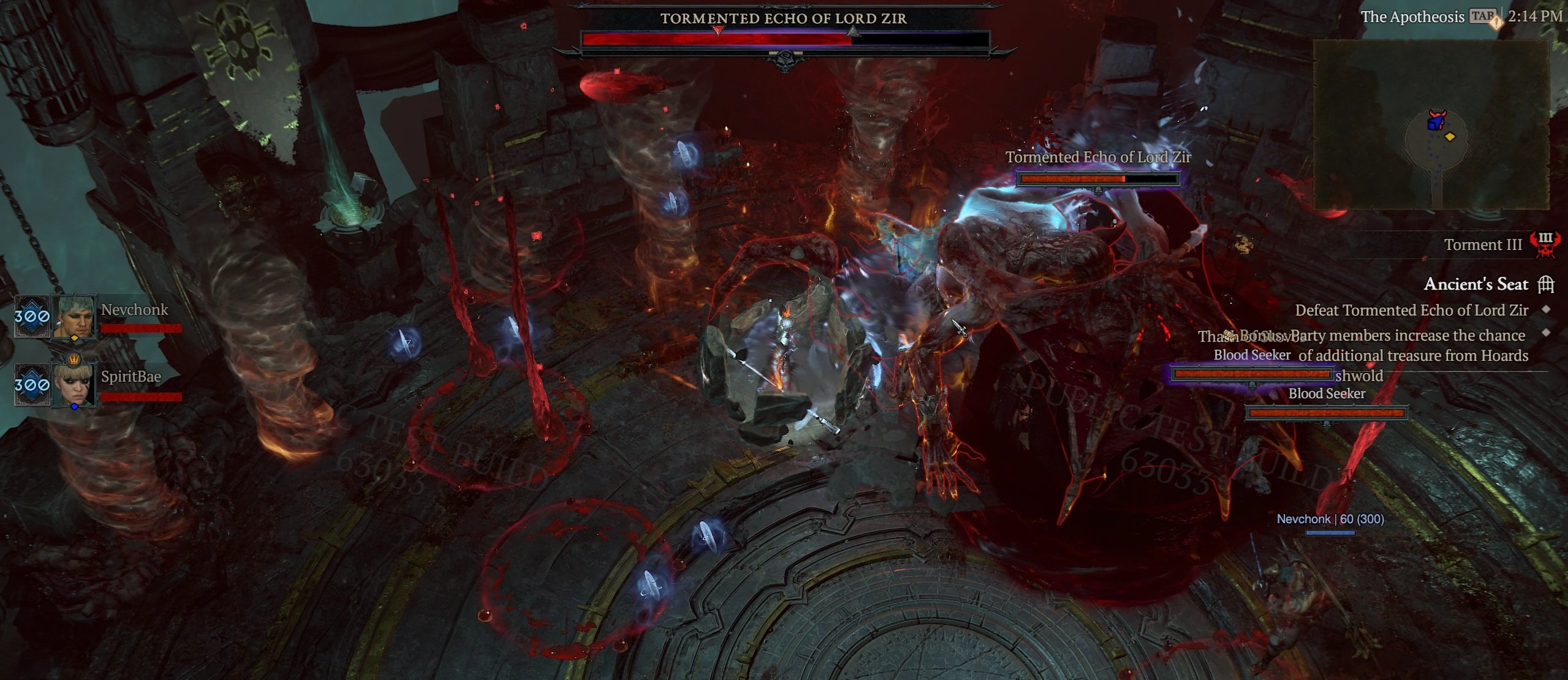 Diablo 4 Lord Zir Blood Puddles Attack
