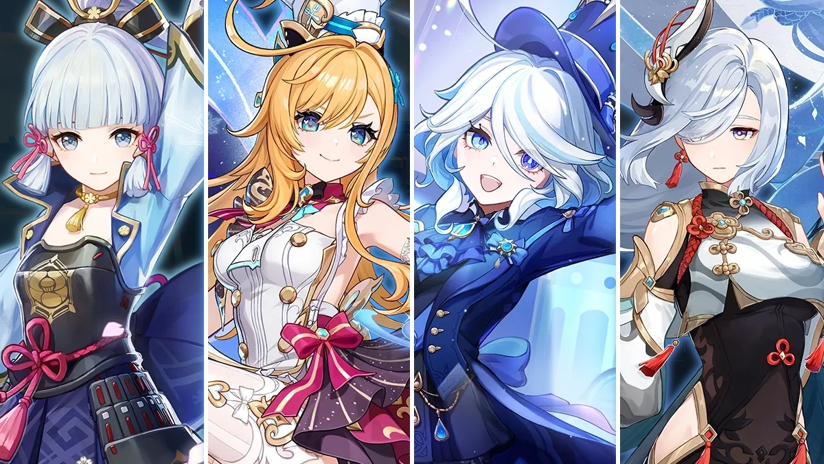 Ayaka, Furina, Escoffier, Shenhe as The best team in Genshin Impact 5.6