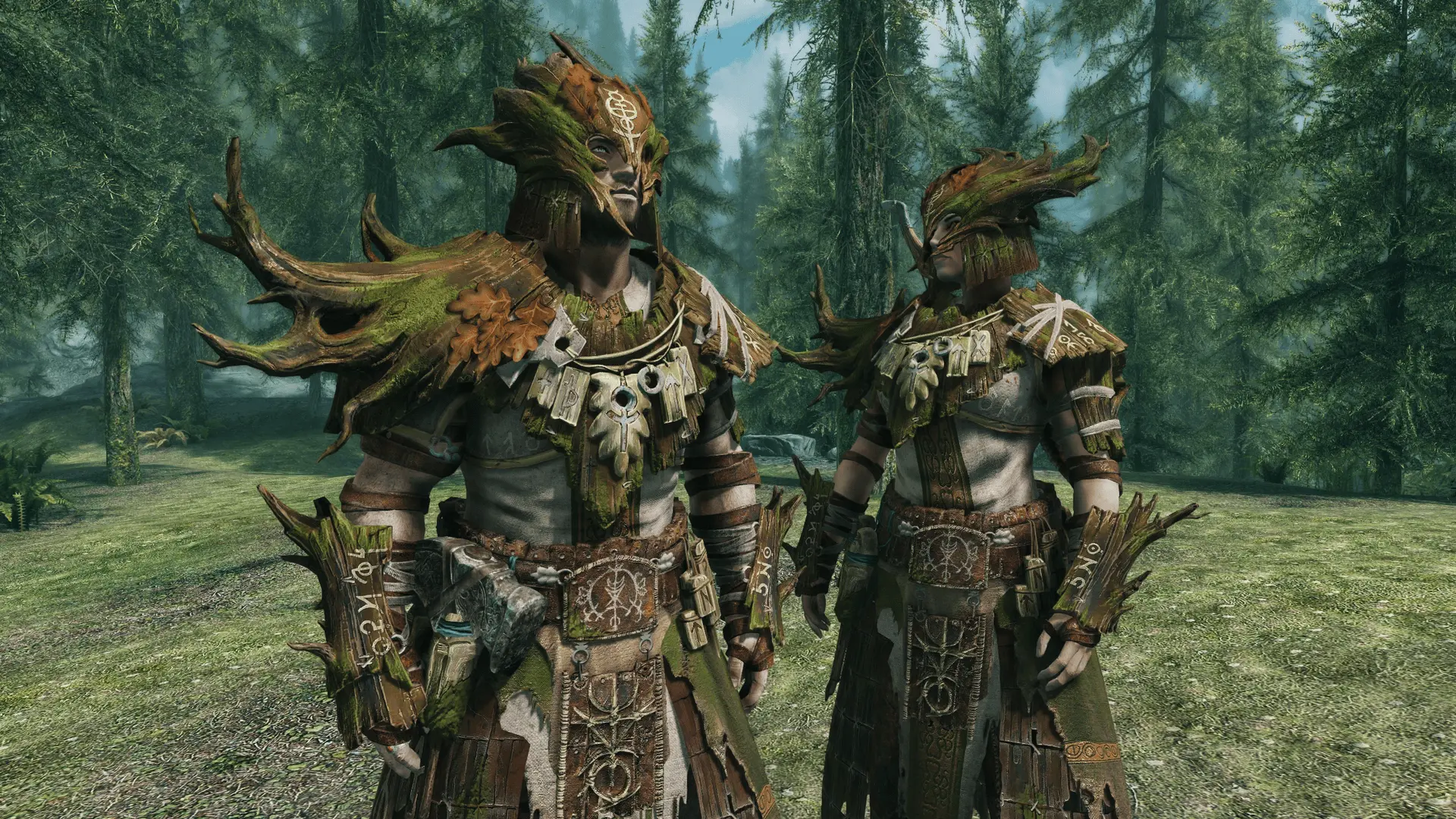 One of the many Armor sets available in LoreRim 4.0.