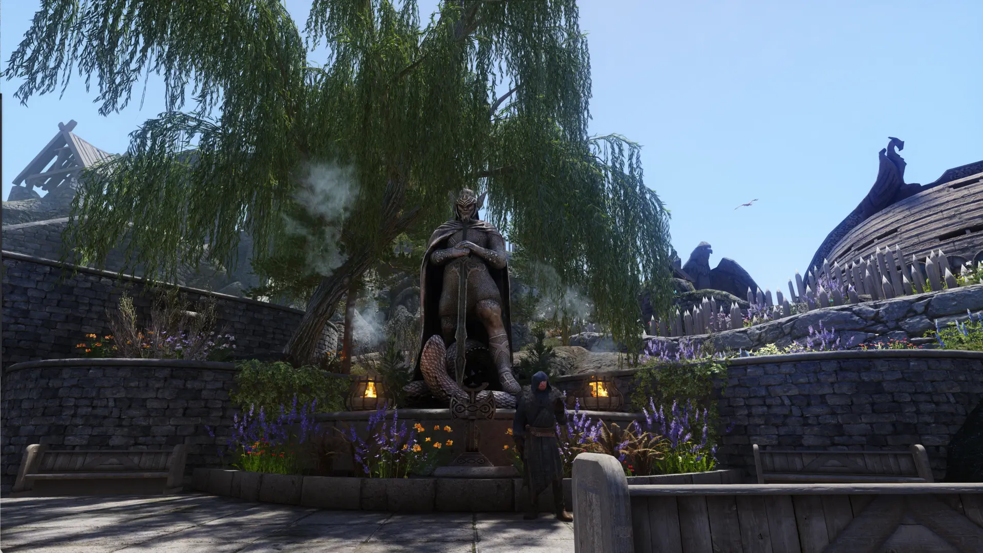 Whiterun in Lorerim with Beautiful Visuals