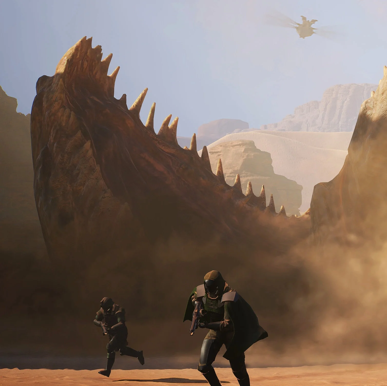 Dune: Awakening Big Sandworm
