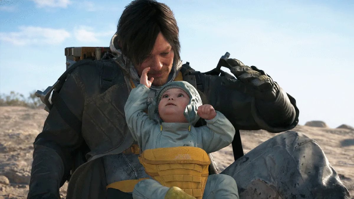 Death Stranding 2 Sam and Baby