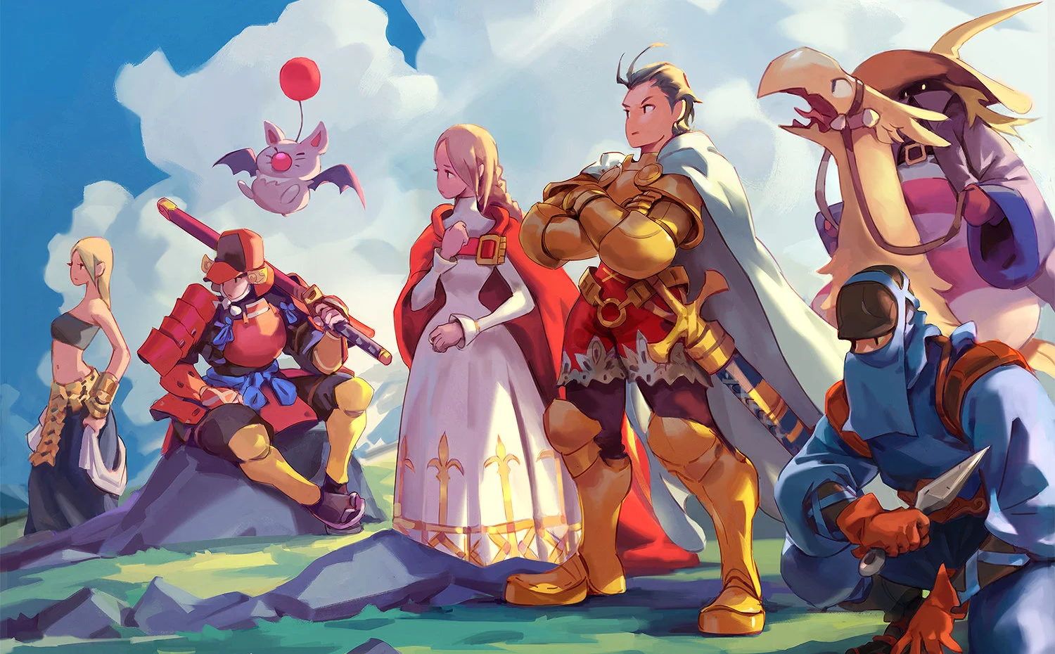 Final Fantasy Tactics Fanart by Robert Kim