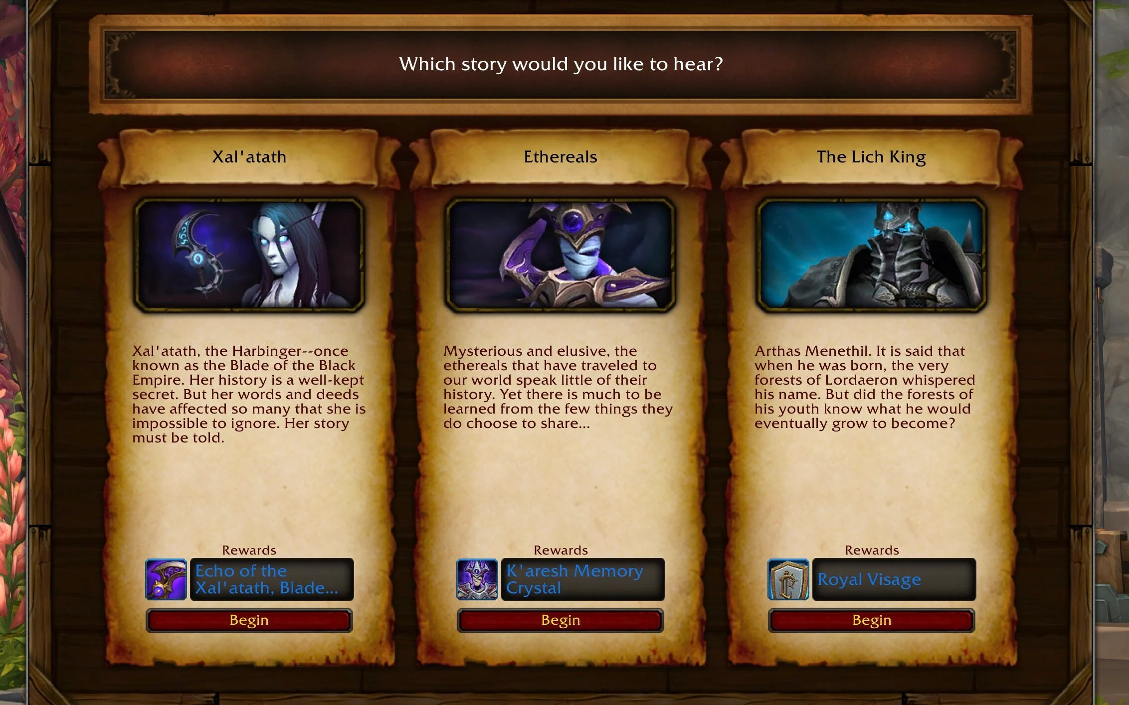 World of Warcraft - Lorewalking Stories 11.1.7