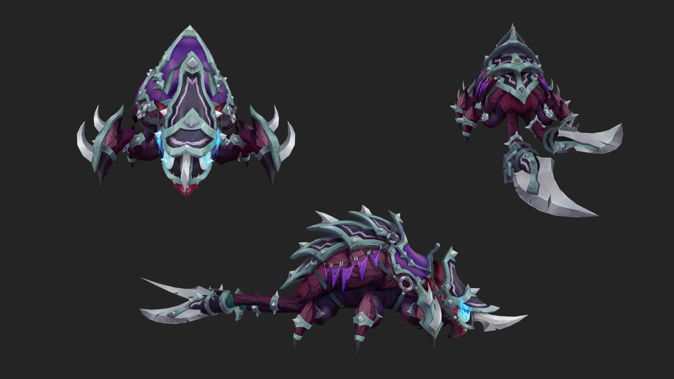 Vicious Void Creeper PvP Mount - The War Within - World of Warcraft - Patch 11.2