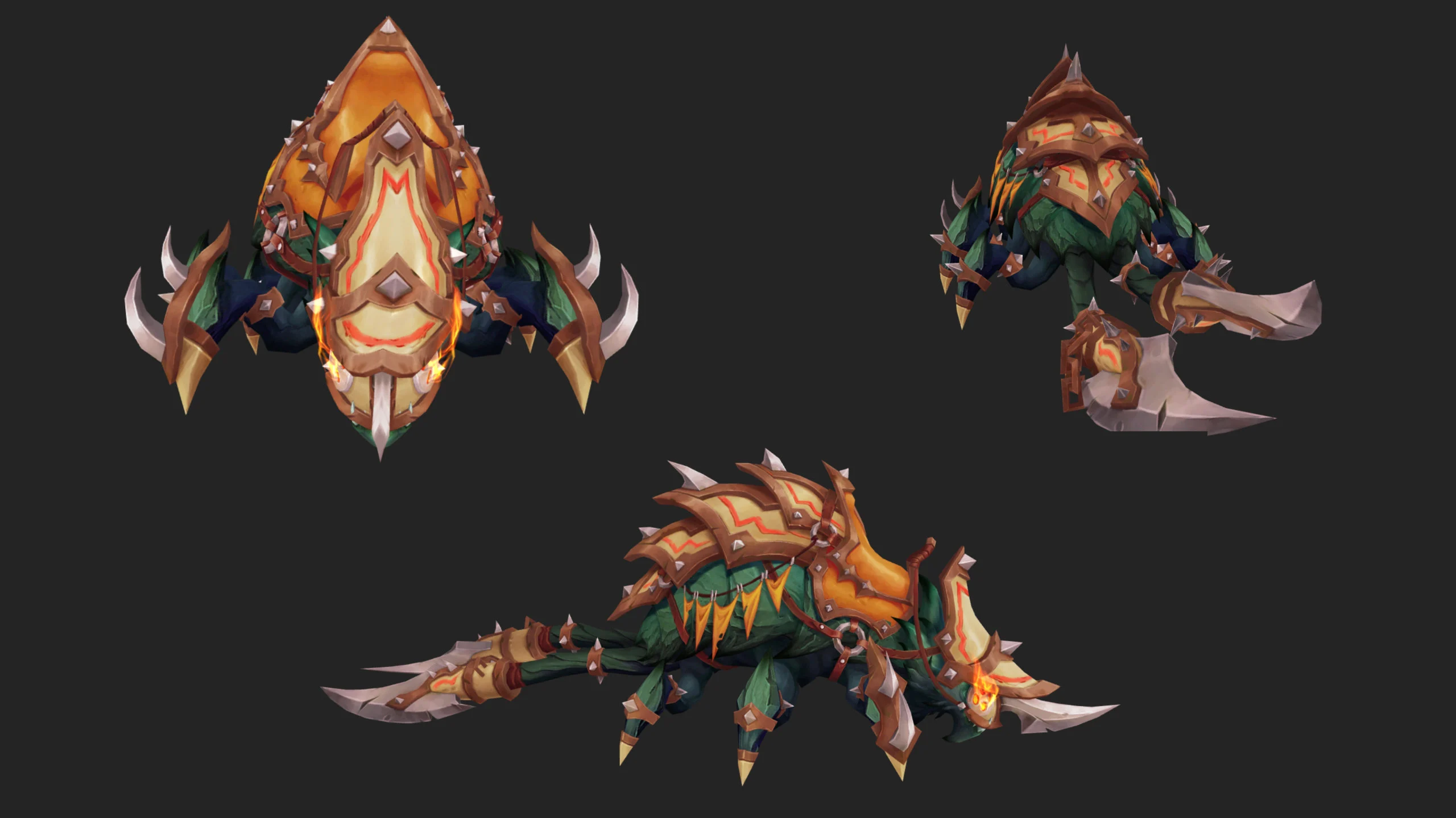 Vicious Void Creeper - Horde Mount - World of Warcraft - The War Within