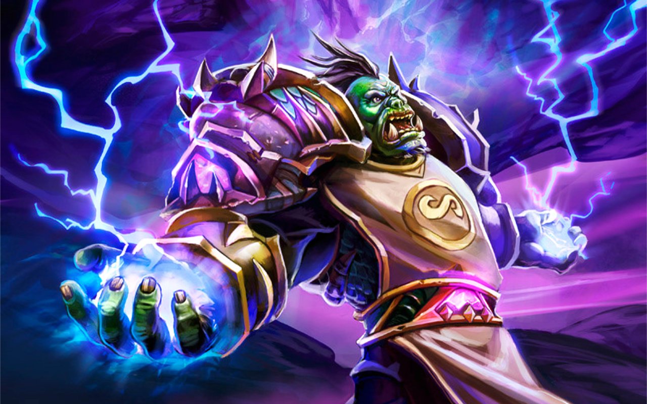World of Warcraft - Official Blizzard Entertainment - Elemental Shaman TCG Art