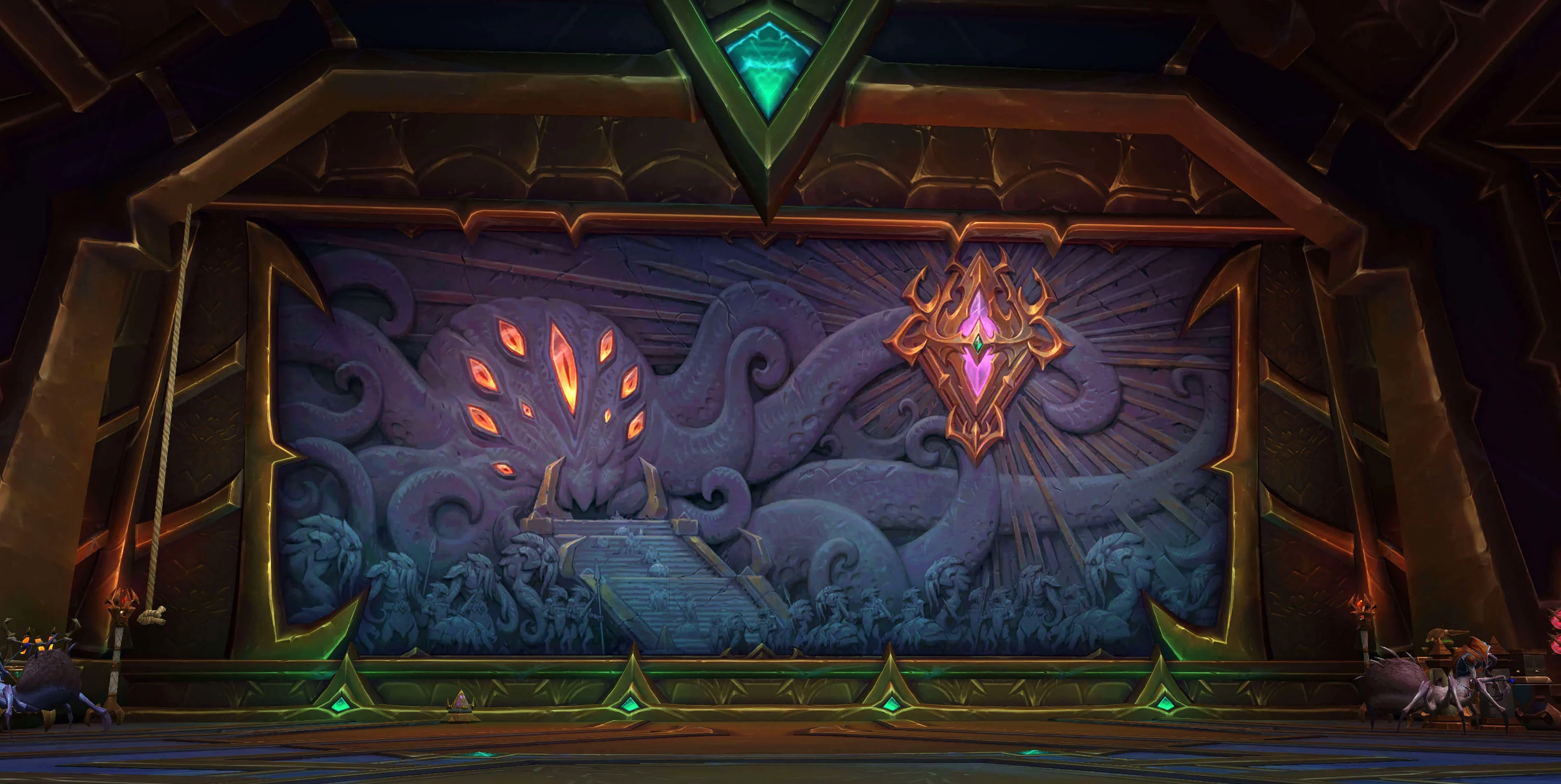 Xal'atath Mural - The War Within