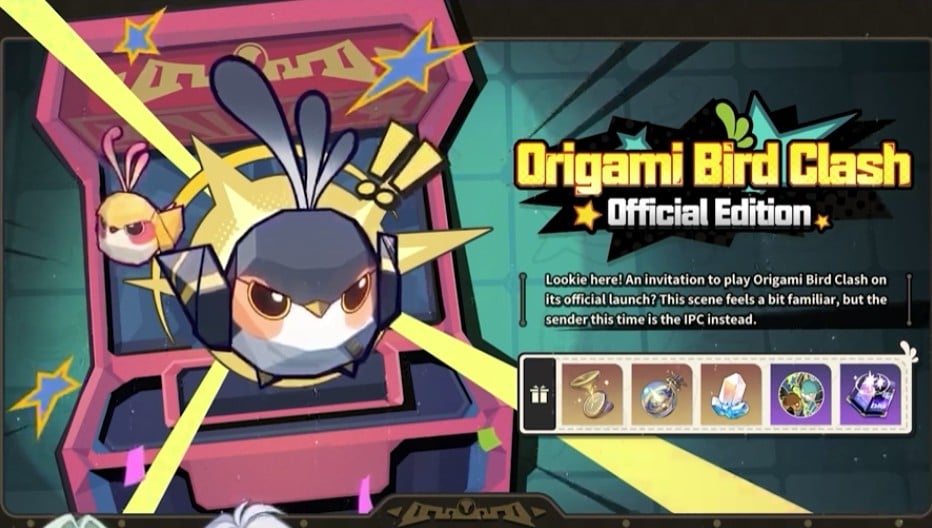 HSR Origami Bird Clash Official Edition Event