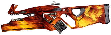 Firehawks Fury Borderlands 4 Weapon Skin