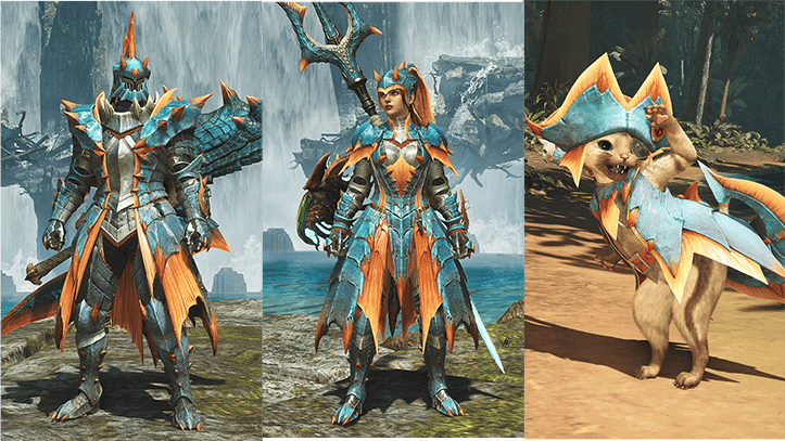 Lagiacrus MH Wilds Armor
