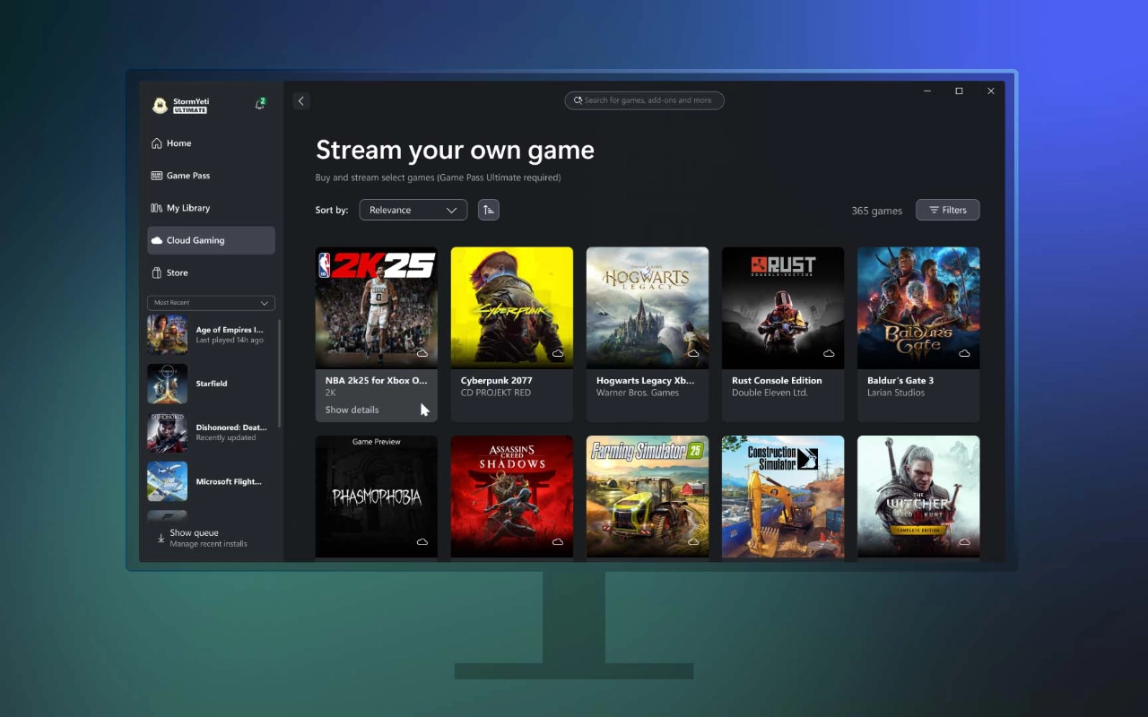 Xbox adds more streaming options to PC