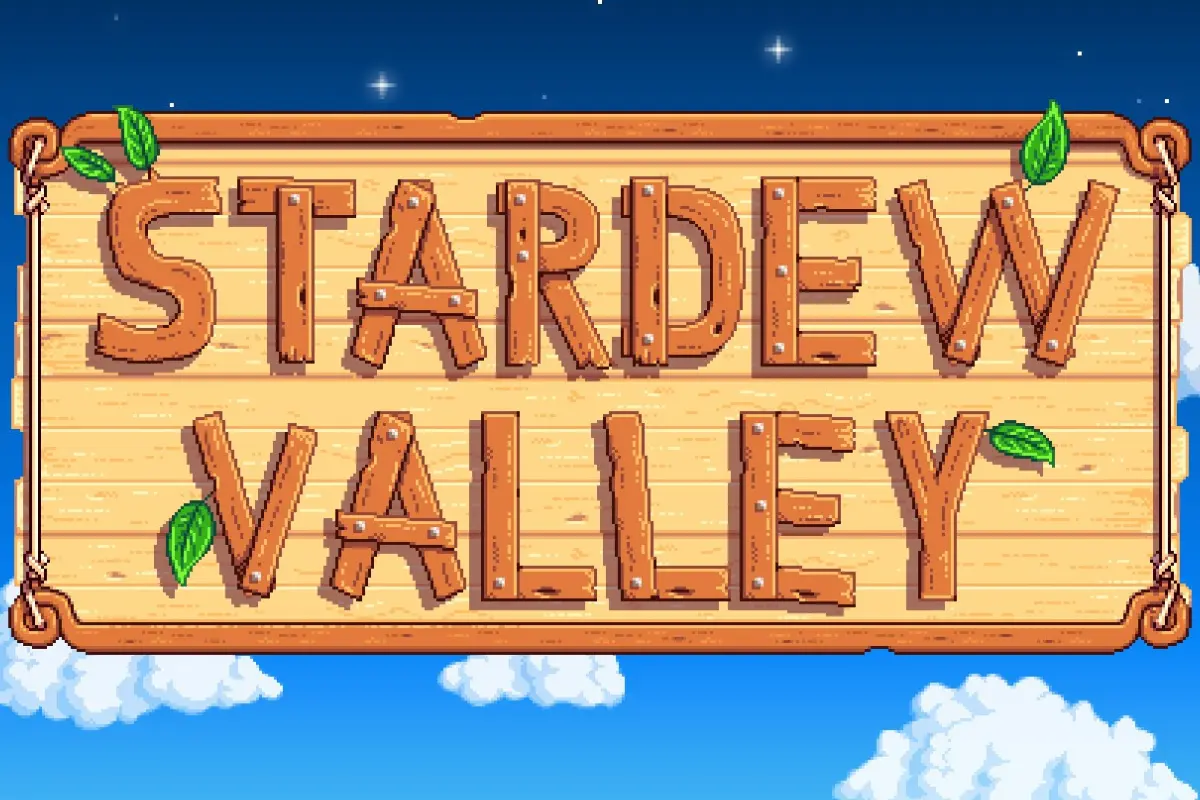 Stardew Valley Main Menu Screen