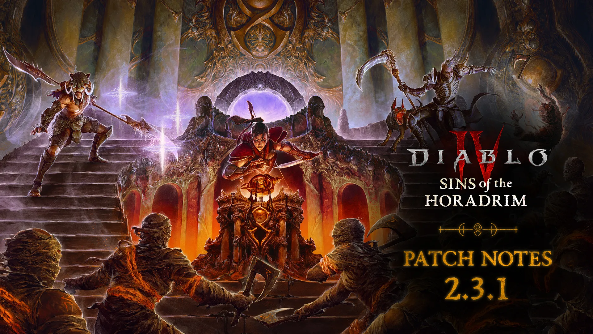 Diablo 4: Season 9 - Sins of the Horadrim - Patch Notes 2.3.1