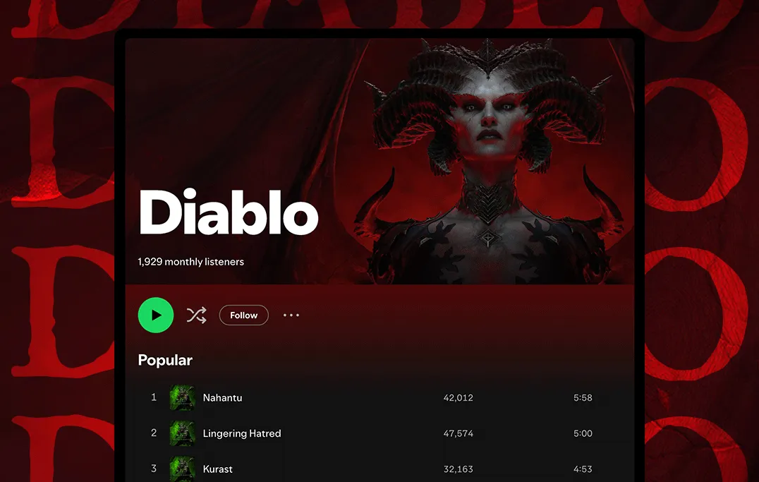 Diablo IV OST on Spotify