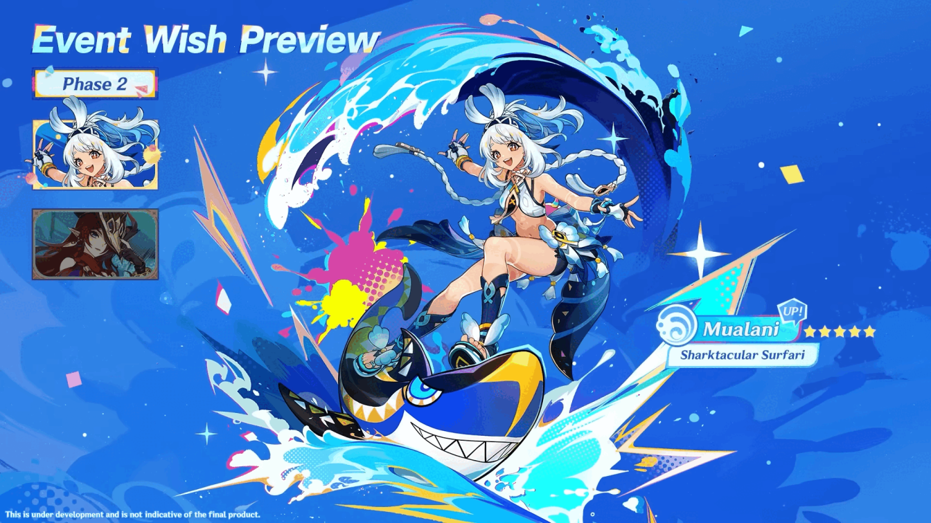 Genshin Impact Version 5.8 Phase 2 Banners