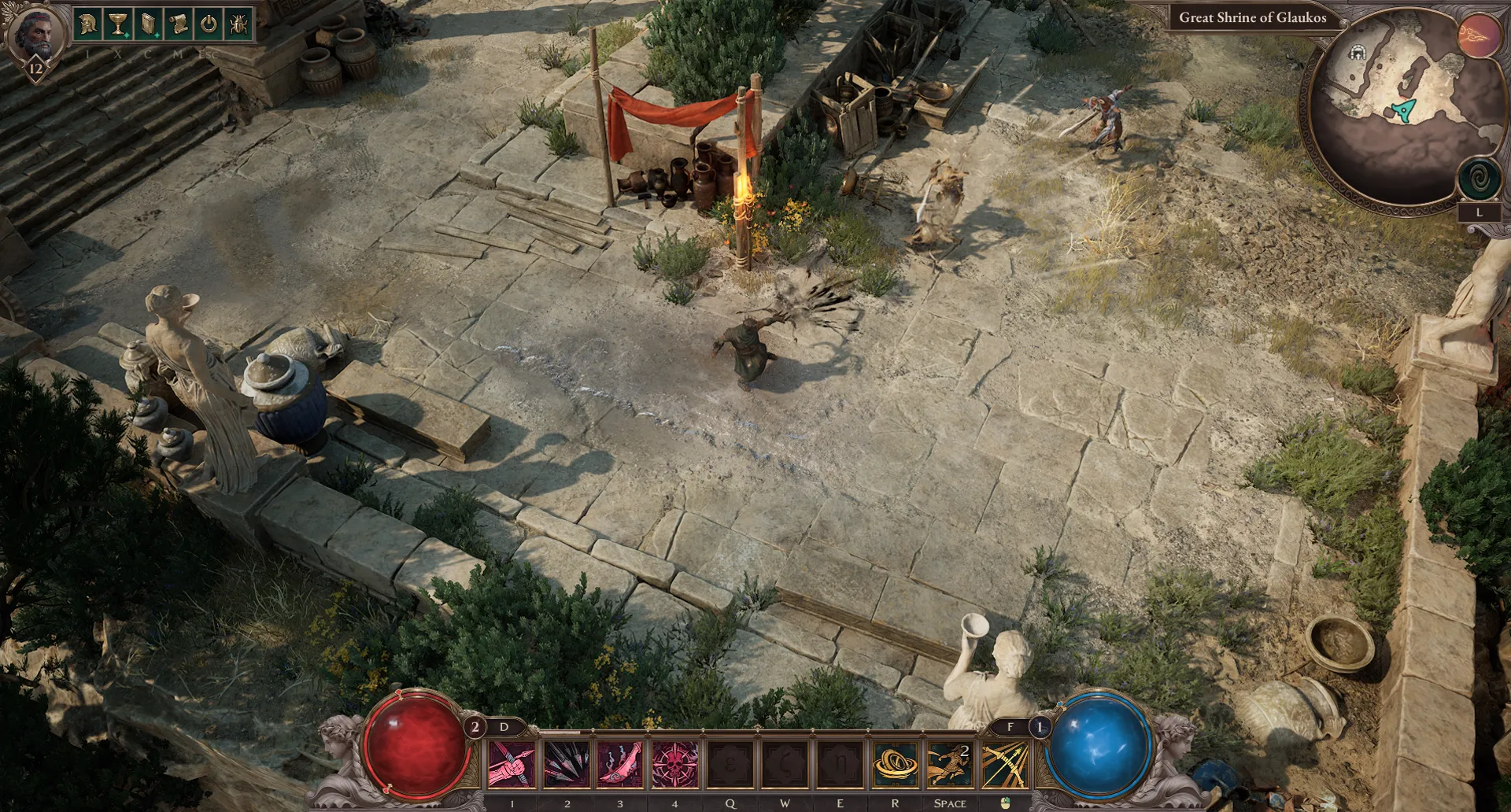 Titan Quest Rogue Gameplay