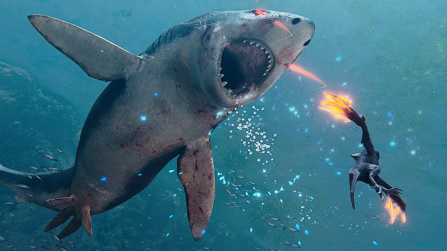 Fight against deep-sea creatures in Glaciered, coming this holiday.
