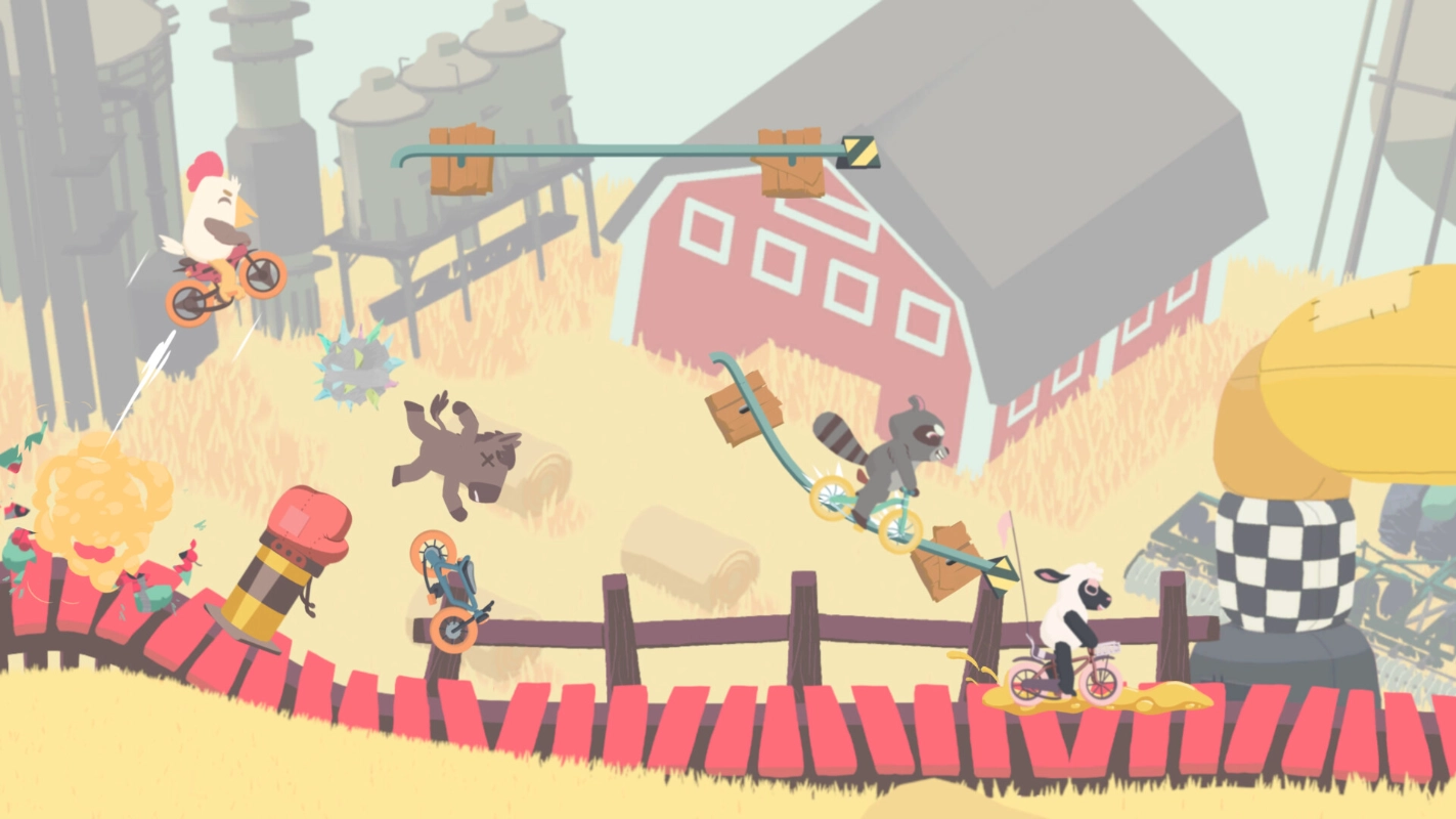 Ultimate Sheep Raccoon promises 8-player racing with plenty of mayhem.