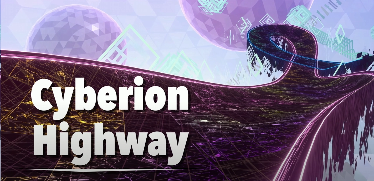 One of the new courses, Cyberion Highway.