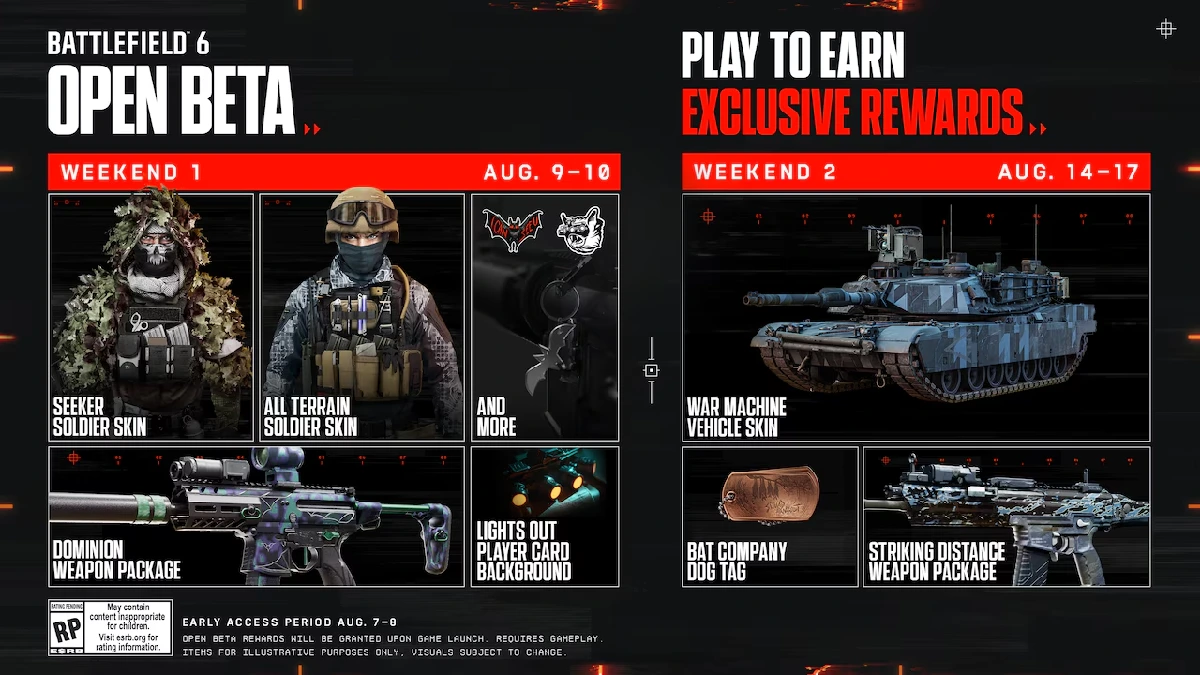 Battlefield 6 Playstation Exclusive Rewards Next Beta Dates Icy Veins