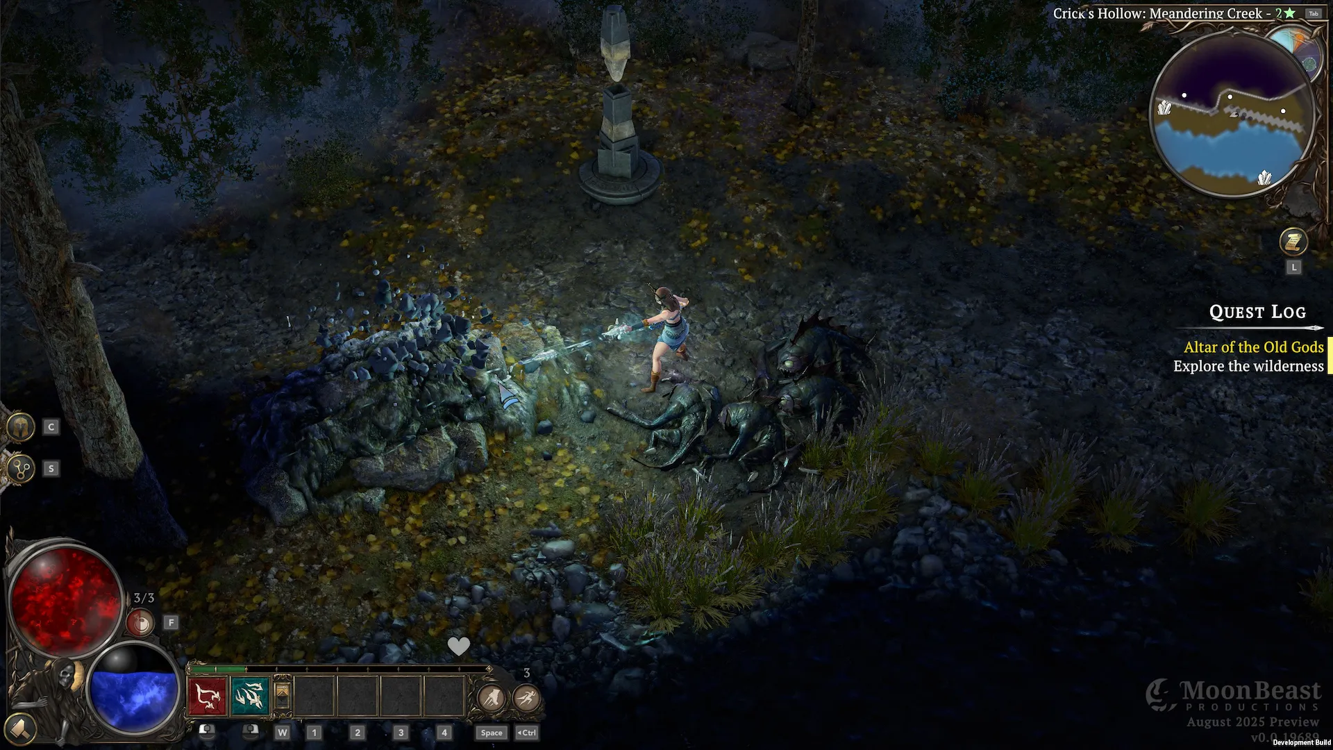 Moonbeast Game World Destruction