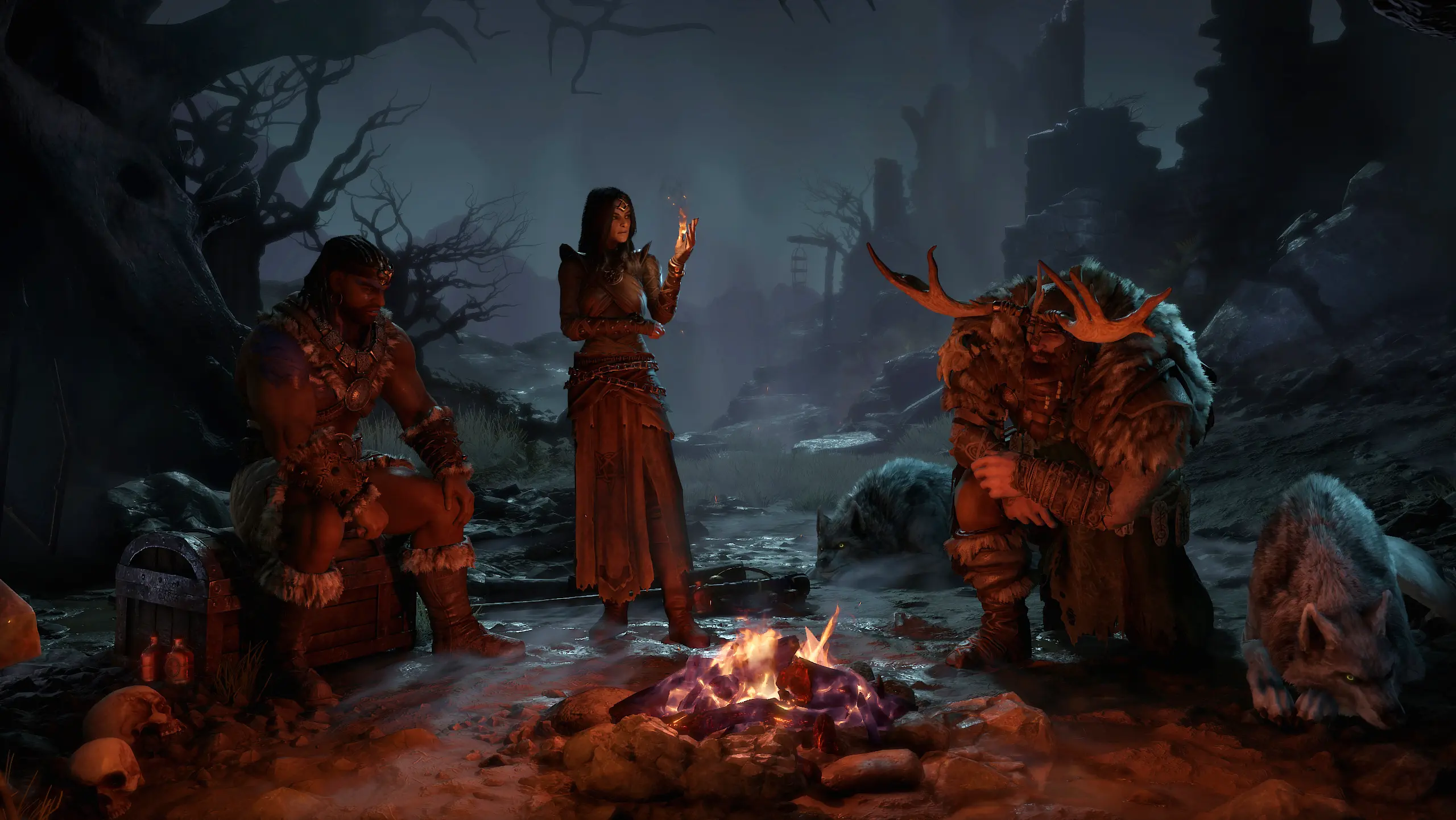 Diablo 4 campfire