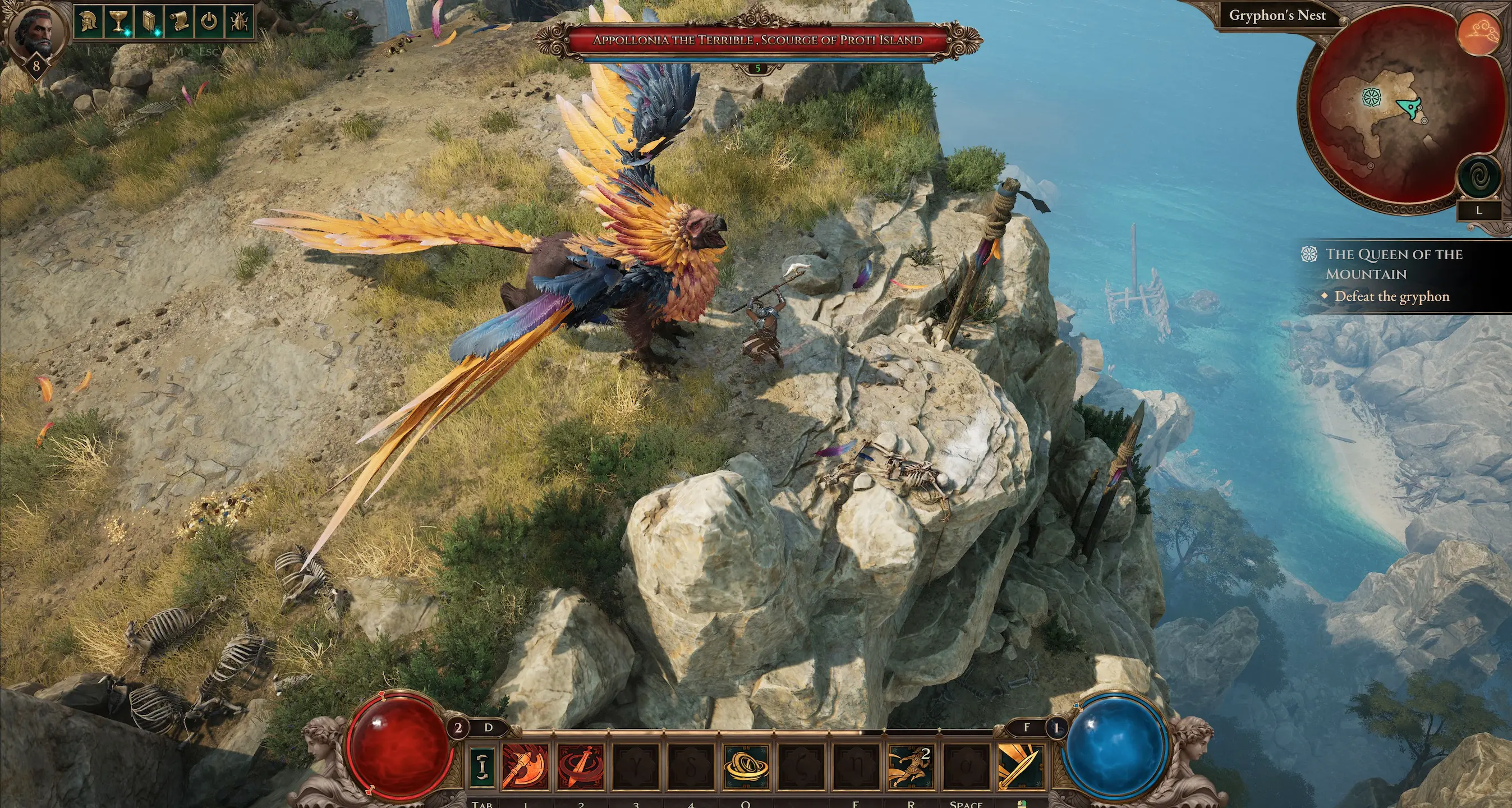 Gryphon Boss Fight Guide - Titan Quest 2