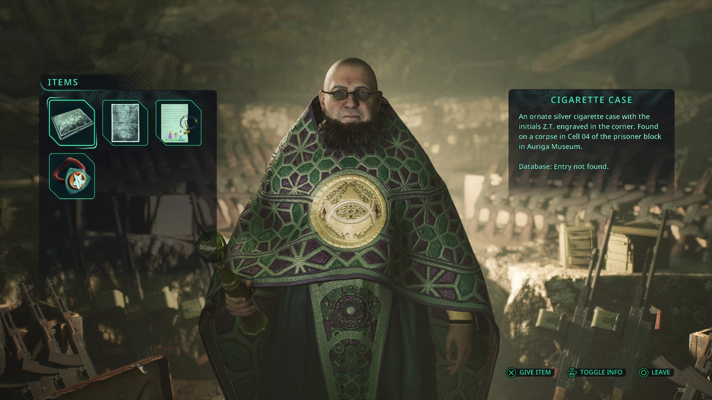 One of the many NPCs you meet in Hell is Us.