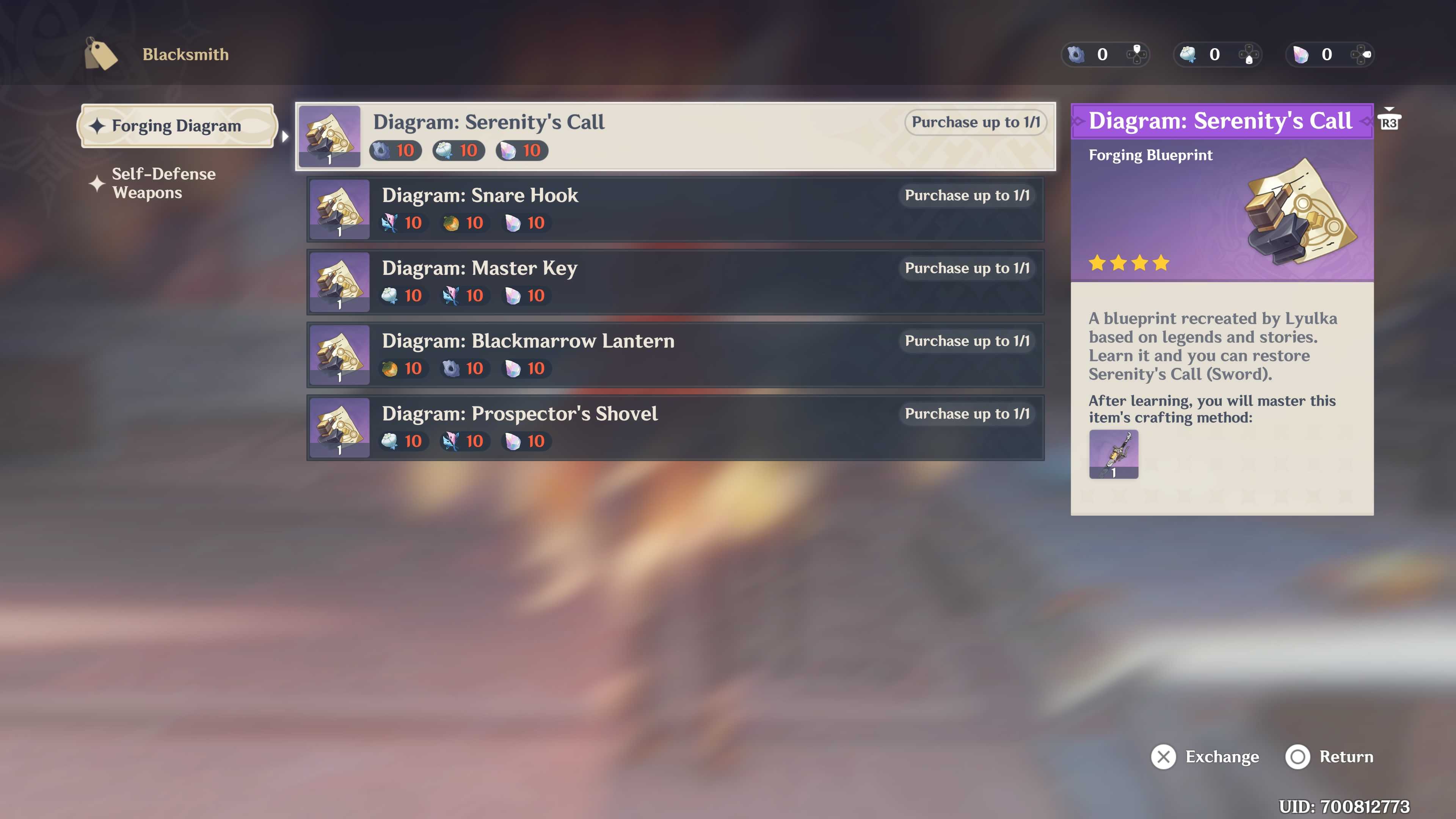 Nod-Krai crafable weapons in genshin impact