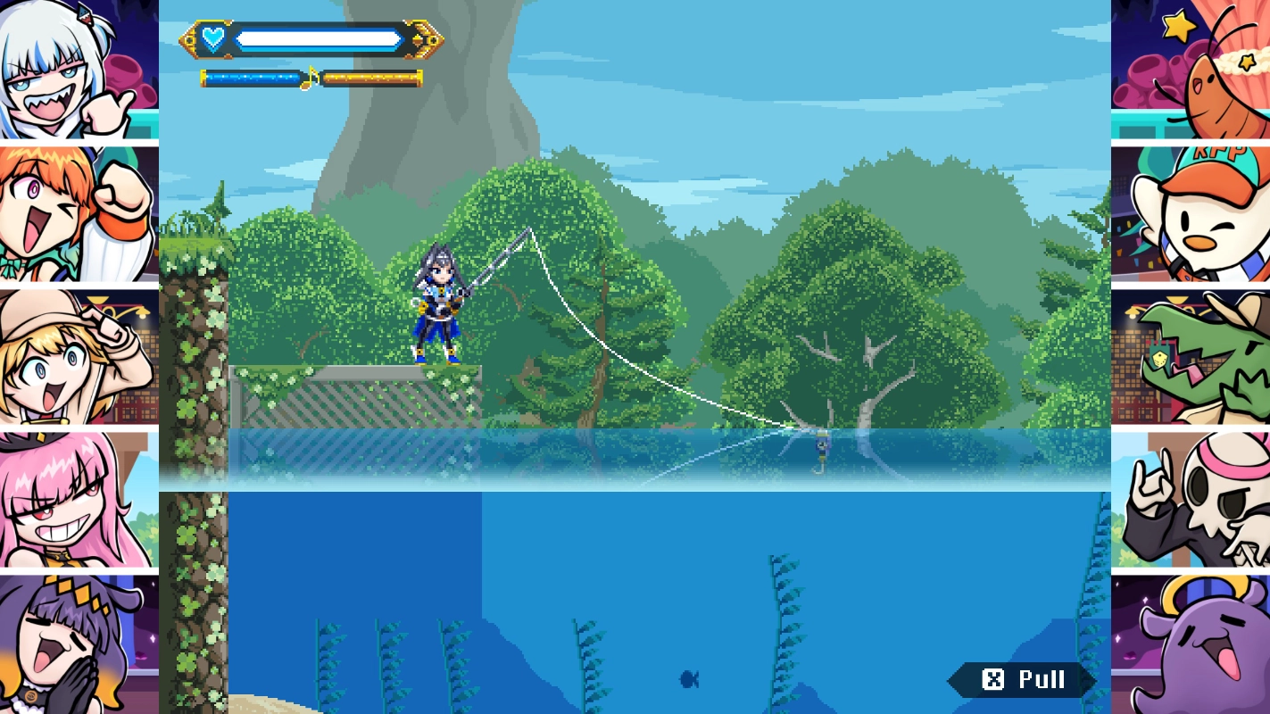 Every good video game needs fishing minigame. -Yoko Taro, probably