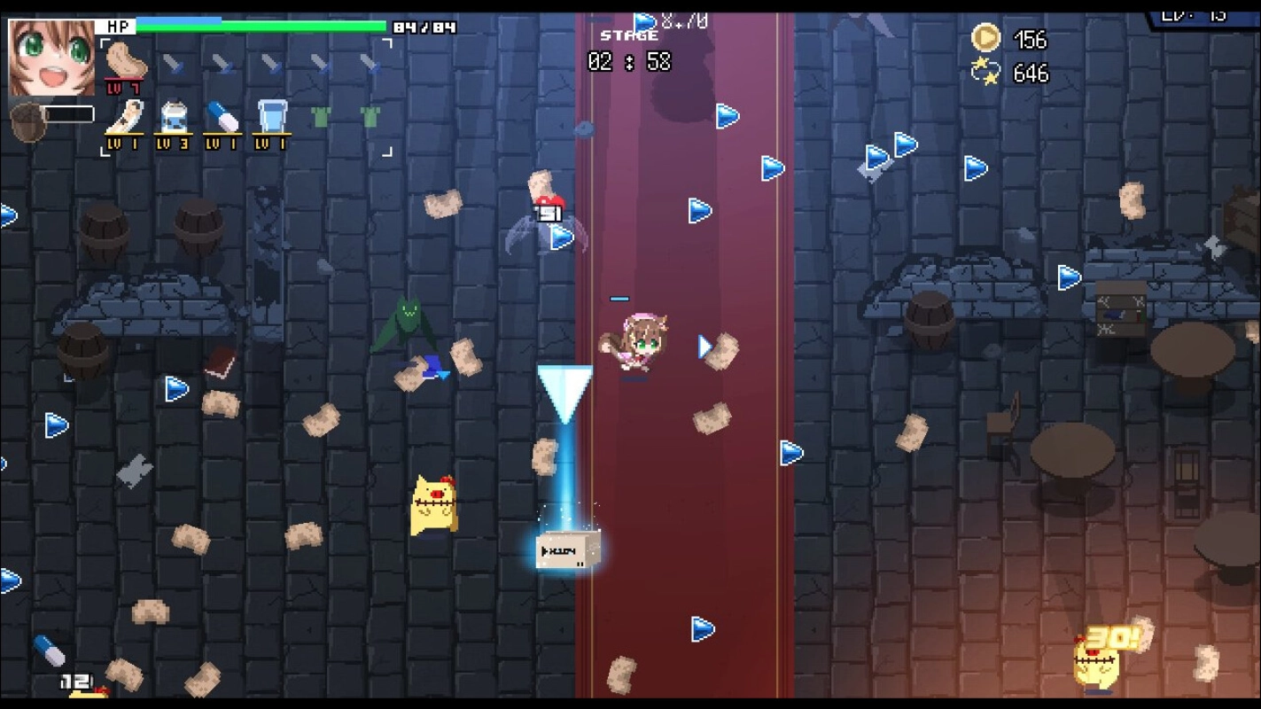 Holocure, one of the popular fangames centered around Hololive.